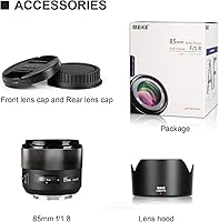 Meike 85mm F1.8 Auto Focus Portrait Lens for Nikon F Mount — image 6