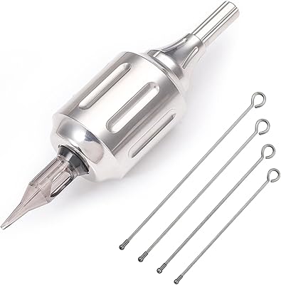 Cartridge Tattoo Grips CNC 316L Stainless Steel Adjustable Grip 32mm