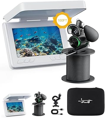 FourQ Underwater Fishing Camera 4.3-inch HD Display