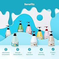 Kwailnara WELCOS Coconut Milk Body Lotion & Body Wash Set 560g — image 3