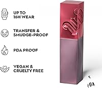 Urban Decay Vice Lip Bond Glossy Longwear Liquid Lipstick PDA (Medium Brick Red) — image 3