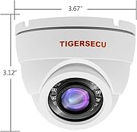 TIGERSECU 1080P Hybrid Wide Angle Dome Security Camera — image 7