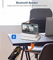 ONGTEED 720P 7-Inch Screen AM/FM Video Radio with Bluetooth Speaker — image 3