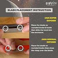 Gravity Razors Premium Single Edge Razor Blades - 100 Count — image 4