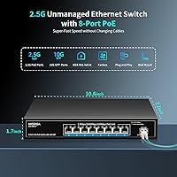 NICGIGA 8-Port 2.5G PoE Switch with 10G SFP Uplink — image 6
