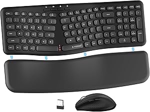 E-YOOSO Ergonomic Wireless Keyboard and Mouse Combo Review