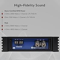 Rockville dB16 8000W Mono Car Amplifier — image 5