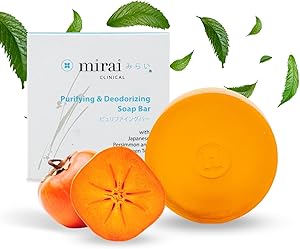 MIRAI Clinical Persimmon Soap Bar Review