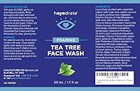 Heyedrate Tea Tree Oil Foaming Face Wash and Eyelid Cleanser 1.7oz — image 8