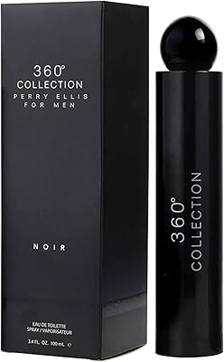 Perry Ellis 360 Collection Noir for Men Eau de Toilette Spray 3.4oz