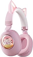 Xmenha MS-B4 Pink Cat Ear Headphones — image 1