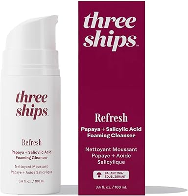 Three Ships Refresh Papaya + Salicylic Acid Cleanser 3.4oz