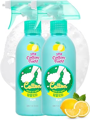 VEILMENT Cotton Foot Foot Shampoo (Lemon, 13fl oz x 2)