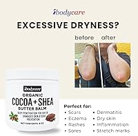 ibodycare Organic Raw Shea Butter Cocoa Butter Body Balm, 8 oz — image 6