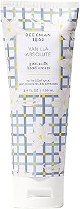 Beekman 1802 Pure Goat Milk Hand Cream, Vanilla Absolute 3.4 oz Review