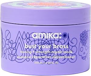 Amika Bust Your Brass Toning + Strength Repair Mask 11.29oz