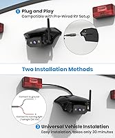 AUTO-VOX WF1 RV Backup Camera Wireless — image 2