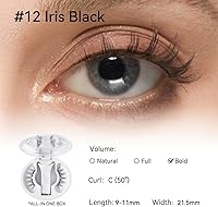 WOSADO Soft Magnetic Eyelashes Kit No.12 Iris Black — image 3
