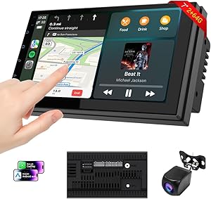 Haudio CJ-07 7″ HD Car Stereo with CarPlay & Android Auto Review