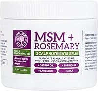 Qhemet Biologics MSM + Rosemary Scalp Nutrients Balm 4 oz — image 1