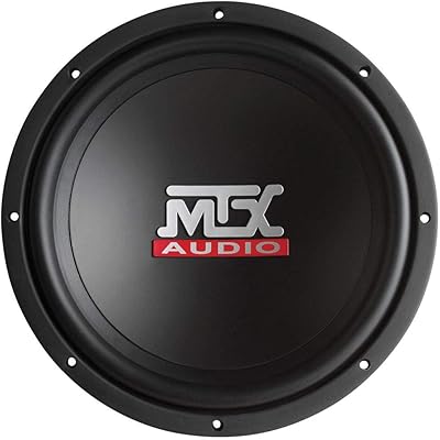 MTX Audio TN12-04 12″ Single 4 ohm Terminator Series Subwoofer