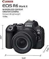 Canon EOS R6 Mark II Mirrorless Camera RF24-105mm F4-7.1 IS STM Kit — image 2