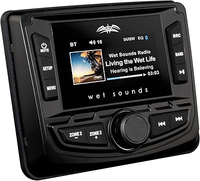 Wet Sounds WS-MC-2 AM/FM/Weather Band Tuner