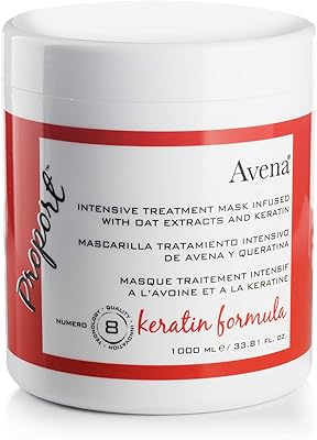 Avena Oat Extracts & Keratin Intensive Treatment Mask, 33.8 Fl Oz