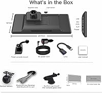 CarpodGo T3 Pro Portable Carplay Android Auto 8.9-Inch Touch Screen — image 7