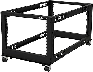 StarTech 4-Post 8U Mobile Open Frame Server Rack Review