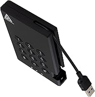 Apricorn Aegis Padlock 500GB USB 3.0 Encrypted Portable Hard Drive — image 4