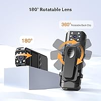 Losfom Z11 2K Body Worn Camera - 64GB — image 3