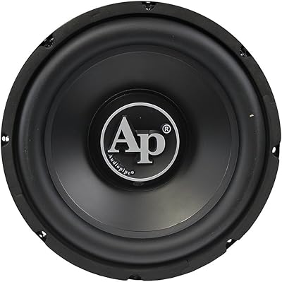 Audiopipe TSPP312D4 12″ Woofer, 1600W Max, Dual 4 Ohm