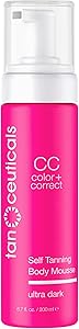 Tanceuticals CC Self Tanning Body Mousse Ultra Dark 6.7oz Review