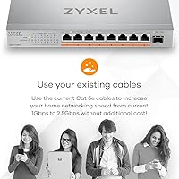 Zyxel XMG-108HP 8-Port 2.5Gb MultiGig Switch — image 6