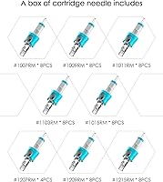 Hawink 60 Assorted Tattoo Needles Cartridge Kit — image 4