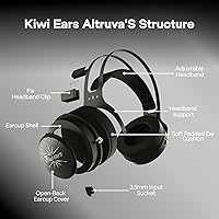 Linsoul Kiwi Ears Altruva Over Ear Headphones — image 5
