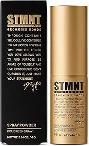 STMNT Grooming Goods Spray Powder, 0.14 oz Review
