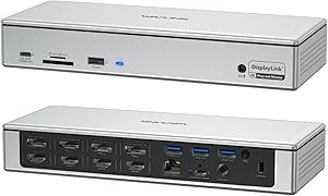 WAVLINK DisplayLink USB-C Quad Display Docking Station Review