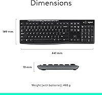 Logitech MK270 Wireless Keyboard and Mouse Combo — image 9