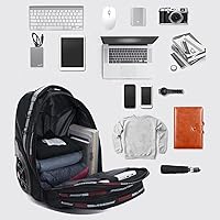 Meijieluo 22-inch Rolling Backpack with Wheels — image 4