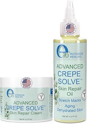 E70 Crepe Skin Cream & Firming Oil Set 8oz