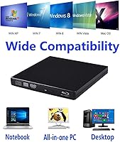 Xglysmyc USB2.0 External Blu-ray Drive — image 3