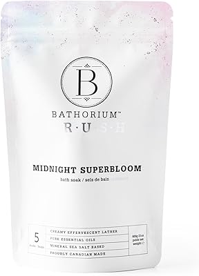 Bathorium Midnight Superbloom Crush Wildflower Bath Soak 21oz