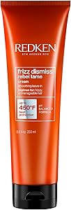 Redken Frizz Dismiss Rebel Tame Heat Protective Leave-In Cream 9.56oz Review