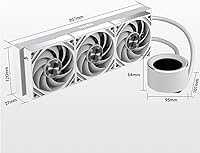 SAMA Q60 360mm AIO Liquid CPU Cooler — image 6