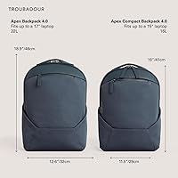 Troubadour Apex 3.0 Compact 16L Laptop Backpack — image 3