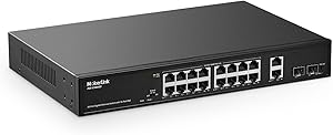 MokerLink POE-G1604GS 20-Port Gigabit PoE Switch Review