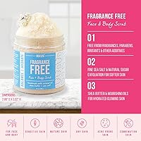 Mojo Spa Fragrance Free Face and Body Scrub 10 oz — image 6