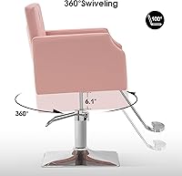 BarberPub Classic Salon Chair - Pink — image 4
